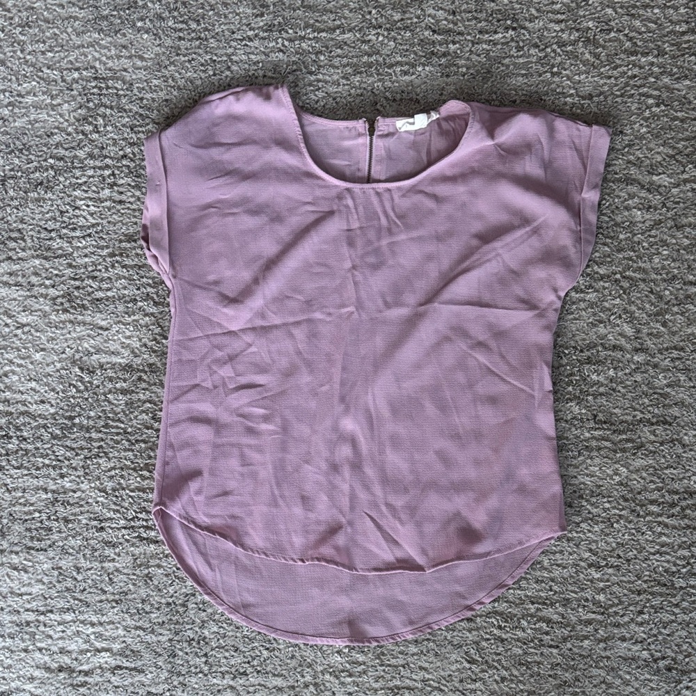 Pink Rose Mauve Women's Blouse